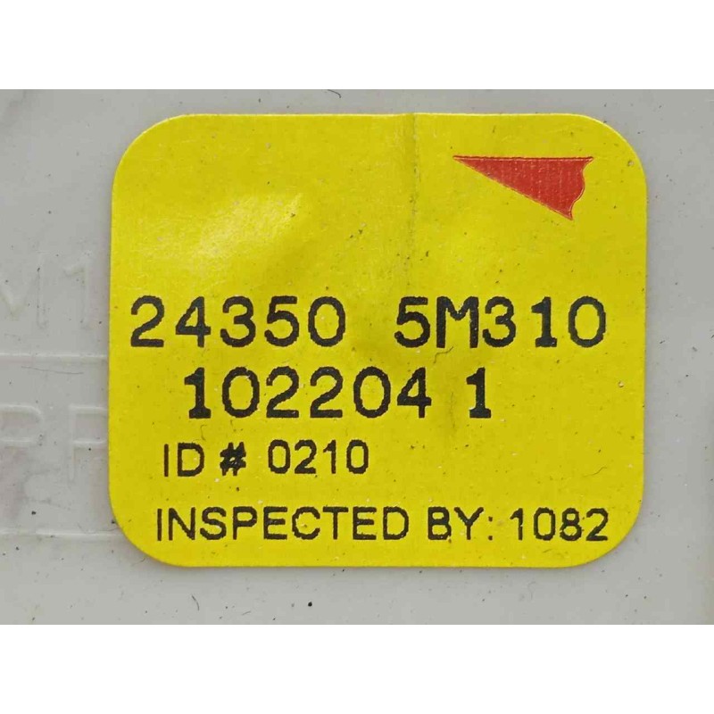 Recambio de caja reles / fusibles para nissan almera (n16/e) 2.2 dci diesel cat referencia OEM IAM 243505M310  