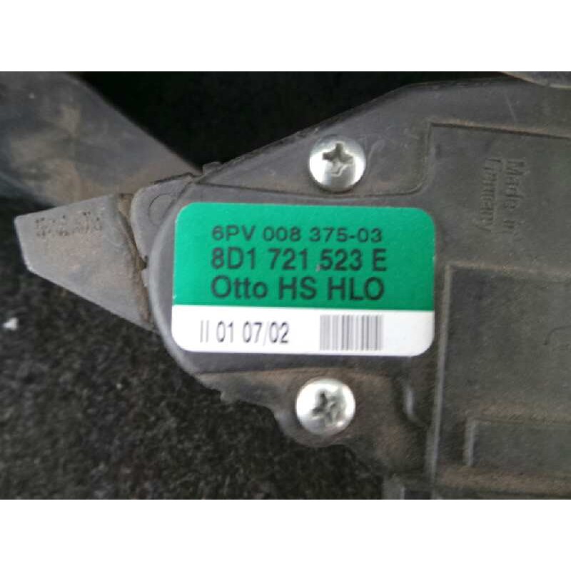 Recambio de potenciometro pedal para audi a6 berlina (4b2) 1.8 20v turbo referencia OEM IAM 8D1721523E-6PV00837503 HELLA 