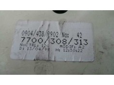Recambio de cuadro instrumentos para renault trafic caja cerrada (ab 4.01) 1.9 diesel referencia OEM IAM 7700308313   2