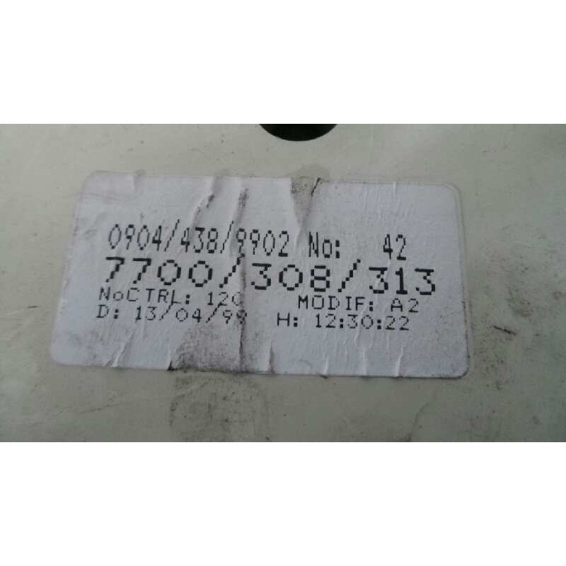 Recambio de cuadro instrumentos para renault trafic caja cerrada (ab 4.01) 1.9 diesel referencia OEM IAM 7700308313  