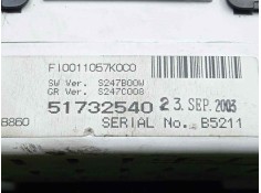 Recambio de cuadro instrumentos para lancia thesis (115) 2.4 jtd cat referencia OEM IAM 51732540-F10011057K0C0 1.CONECTOR  2