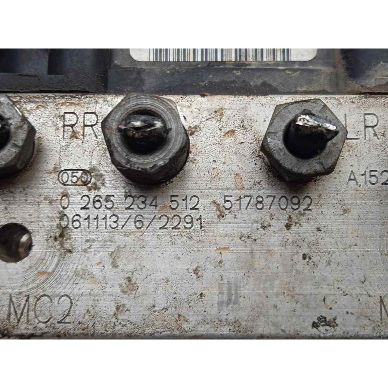 Recambio de abs para fiat grande punto (199) 1.4 referencia OEM IAM 0265950620-0265234512-51787092 BOSCH 