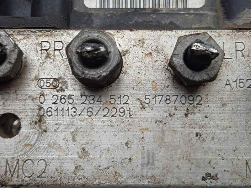Recambio de abs para fiat grande punto (199) 1.4 referencia OEM IAM 0265950620-0265234512-51787092 BOSCH 