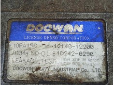 Recambio de compresor aire acondicionado para kia rio 1.5 cat referencia OEM IAM 1214012200 DOOWAN - 4.CANALES 10PA15C - CON.TAR 2