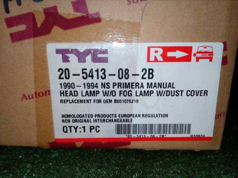 Recambio de faro derecho para nissan primera berl./familiar (p10/w10) referencia OEM IAM 11521002 90-96 - NUEVO H4