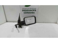 Recambio de retrovisor derecho para fiat cinquecento (170) 0.7 referencia OEM IAM  MANUAL NEGRO PLASTICO