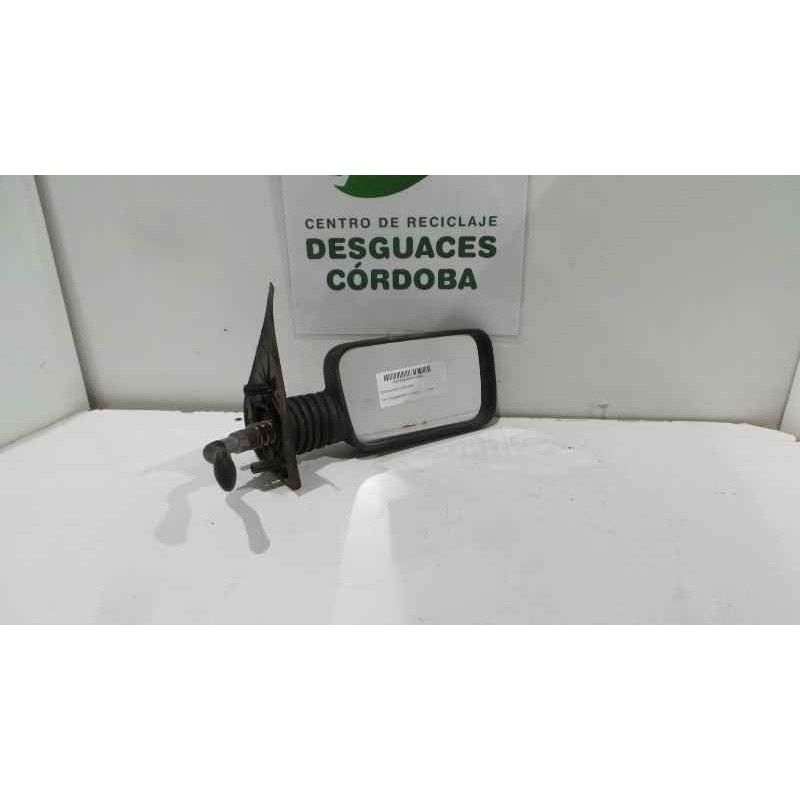 Recambio de retrovisor derecho para fiat cinquecento (170) 0.7 referencia OEM IAM  MANUAL NEGRO PLASTICO