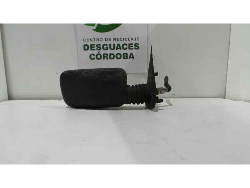 Recambio de retrovisor derecho para fiat cinquecento (170) 0.7 referencia OEM IAM  MANUAL NEGRO PLASTICO