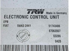 Recambio de modulo electronico para lancia thesis (115) 2.4 jtd cat referencia OEM IAM 5WK32441-51743486-87062007   2