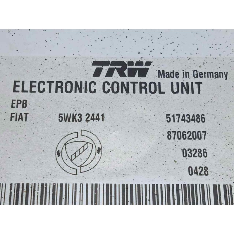 Recambio de modulo electronico para lancia thesis (115) 2.4 jtd cat referencia OEM IAM 5WK32441-51743486-87062007  
