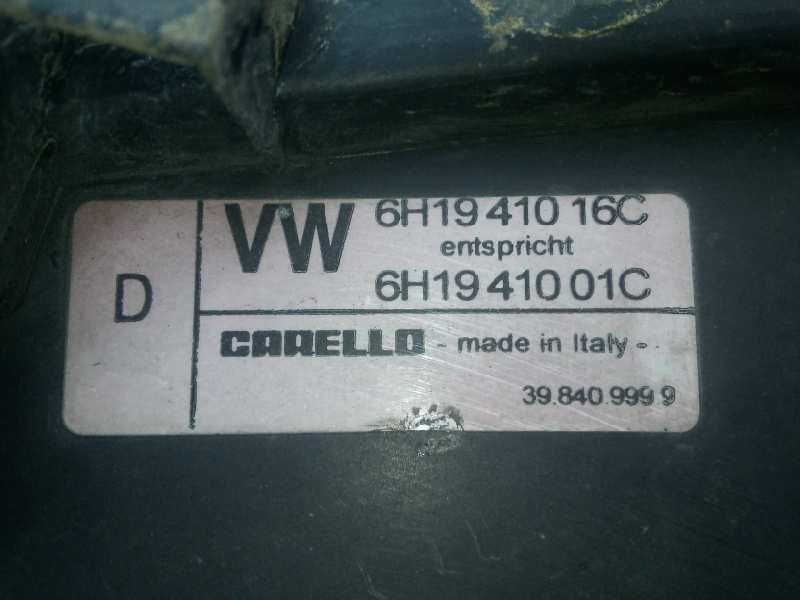 Recambio de faro derecho para seat arosa (6h1) 1.0 referencia OEM IAM 6H1941016C-6H1941001C 1.SERIE 