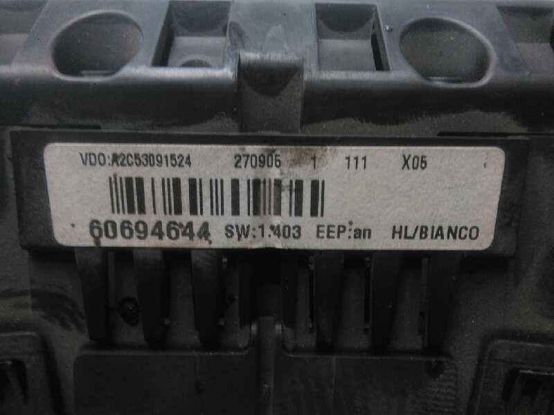 Recambio de cuadro instrumentos para alfa romeo 159 (140) 2.2 jts 16v cat referencia OEM IAM A2C53091524-60694644 VDO 