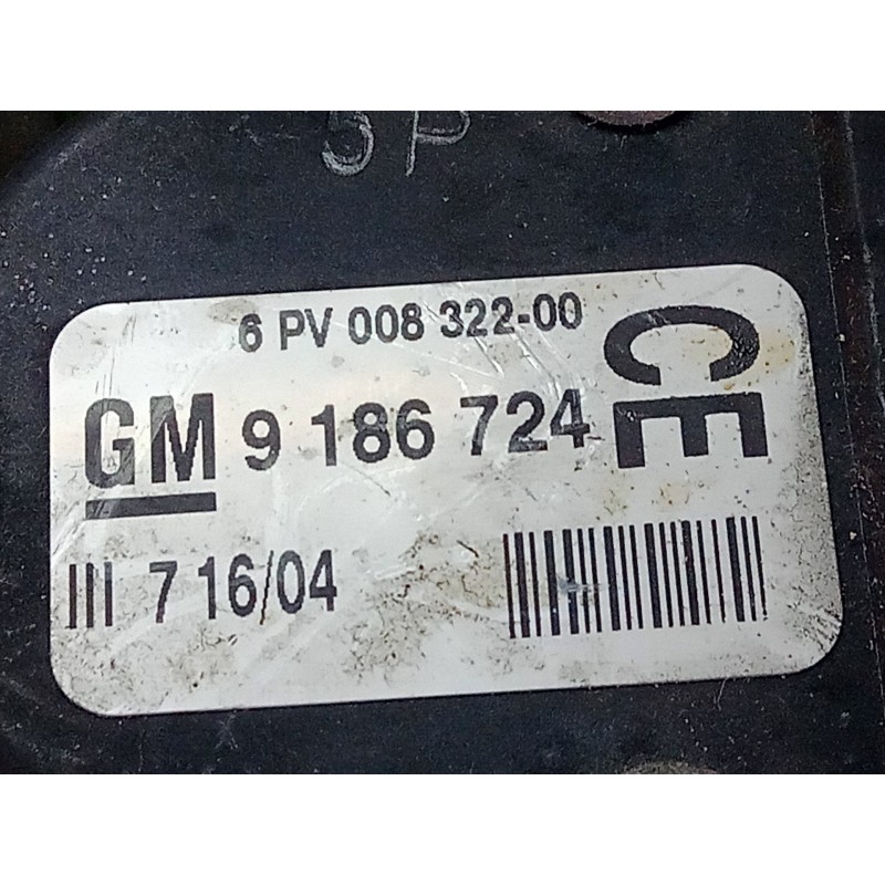 Recambio de pedal acelerador para opel vectra c berlina cosmo referencia OEM IAM GM9186724  