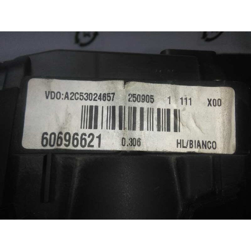 Recambio de cuadro instrumentos para alfa romeo 159 (140) 2.2 jts 16v cat referencia OEM IAM A2C53024657-60696621 VDO 