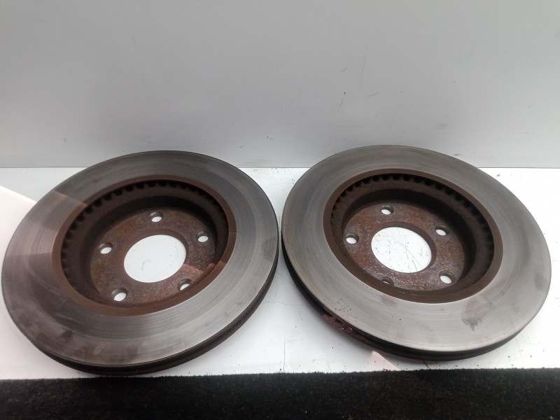 Recambio de disco freno delantero para nissan juke (f15) 1.2 16v cat referencia OEM IAM   