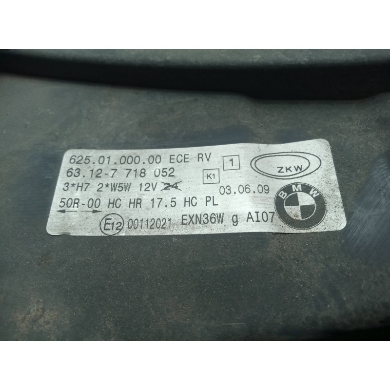 Recambio de faro central para bmw r 1200 rt/st referencia OEM IAM 63127718052 K26 - 05-10 