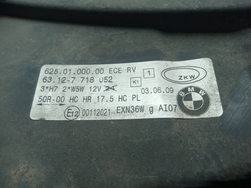 Recambio de faro central para bmw r 1200 rt/st referencia OEM IAM 63127718052 K26 - 05-10 