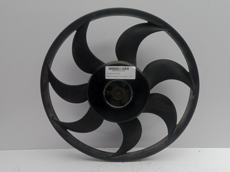 Recambio de electroventilador para renault laguna iii 1.5 dci diesel referencia OEM IAM 3136613321 2.PINES 