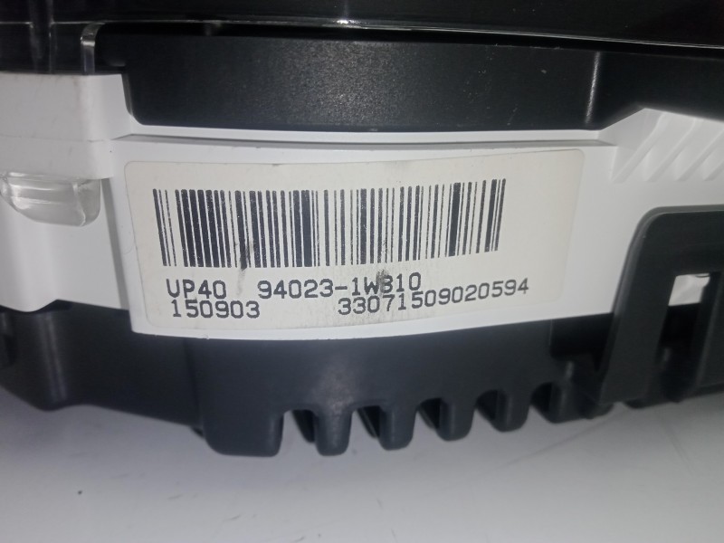 Recambio de cuadro instrumentos para kia rio 1.2 cat referencia OEM IAM 940231W810 CON.TARA 1.CONECTOR
