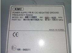 Recambio de sistema audio / radio cd para kia rio 1.2 cat referencia OEM IAM 961701W770CA   2