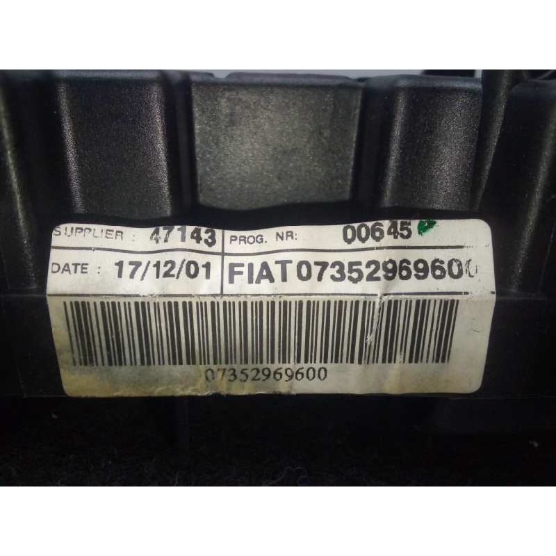 Recambio de mando luces para fiat stilo (192) 1.6 16v cat referencia OEM IAM 07352969600 MANDO.DOBLE 
