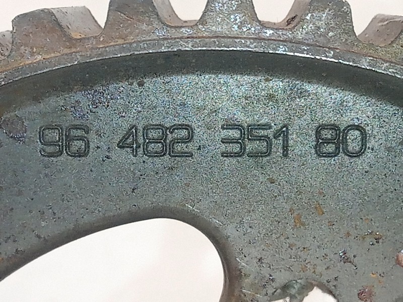 Recambio de polea arbol levas para ford fiesta (cb1) 1.4 tdci cat referencia OEM IAM 9648235180  