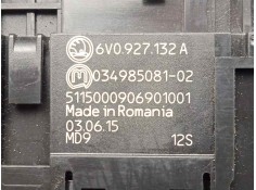 Recambio de warning para skoda fabia combi 1.4 tdi dpf referencia OEM IAM 6V0927132A   2