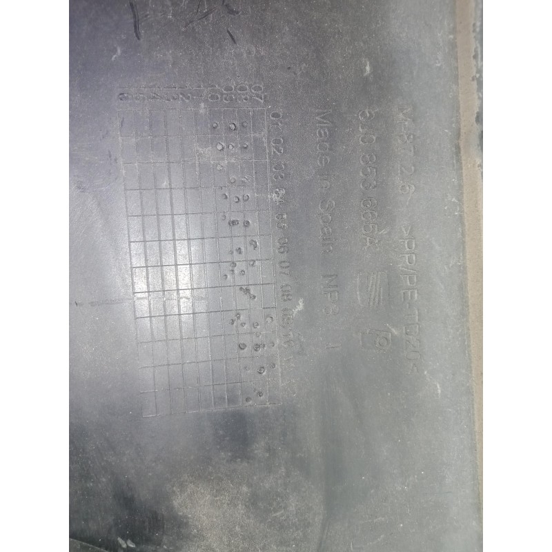 Recambio de molduras delanteras para seat ibiza sc (6j1) 1.2 tdi referencia OEM IAM 6J0853665A ANTINIEBLA.IZQUIERDA 