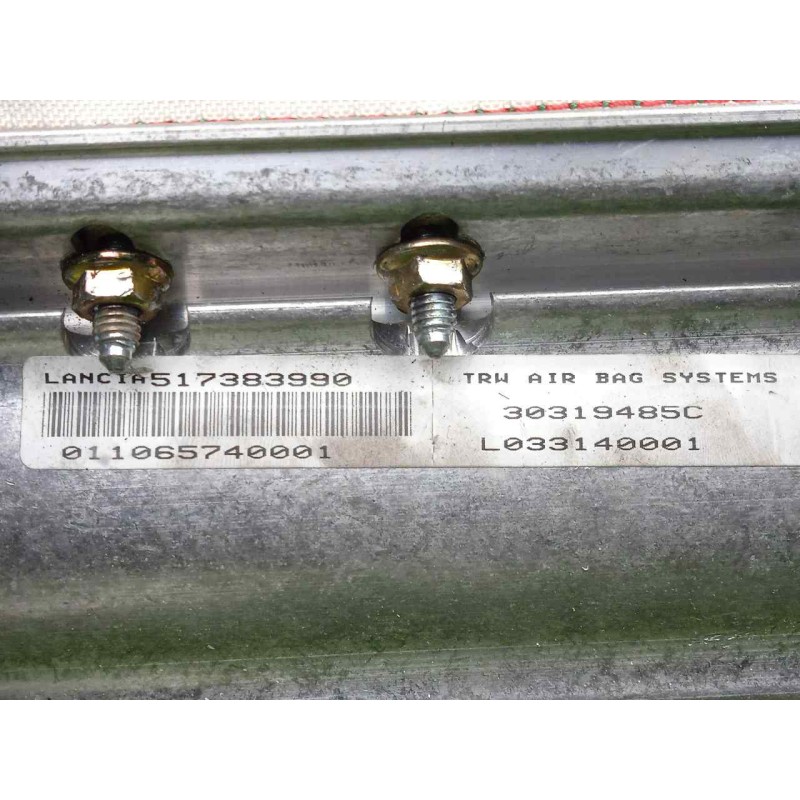 Recambio de airbag delantero derecho para lancia thesis (115) 2.4 jtd cat referencia OEM IAM 30319485C-517383990 TRW 