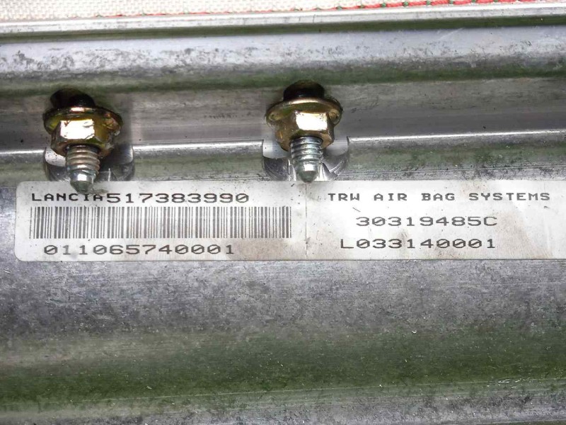 Recambio de airbag delantero derecho para lancia thesis (115) 2.4 jtd cat referencia OEM IAM 30319485C-517383990 TRW 