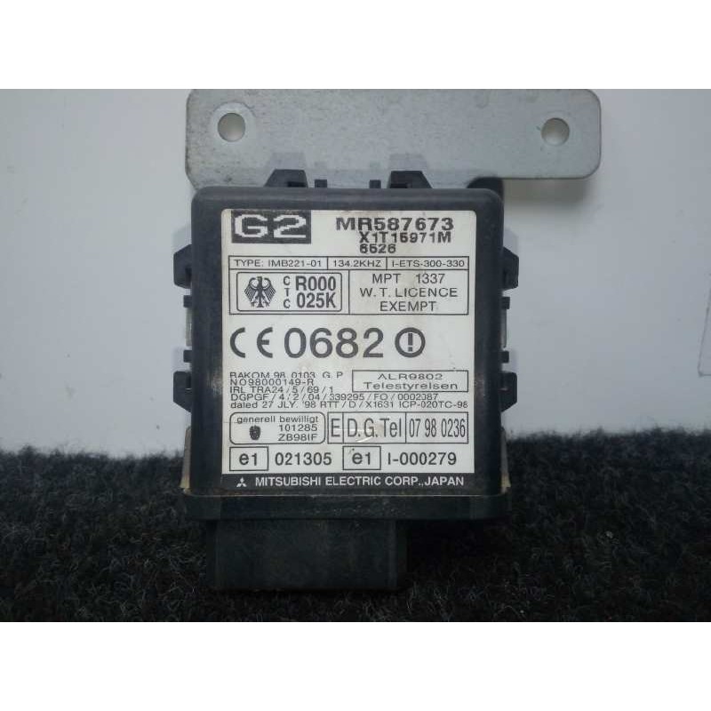 Recambio de modulo electronico para mitsubishi montero (v60/v70) 2.5 td cat referencia OEM IAM MR587673  