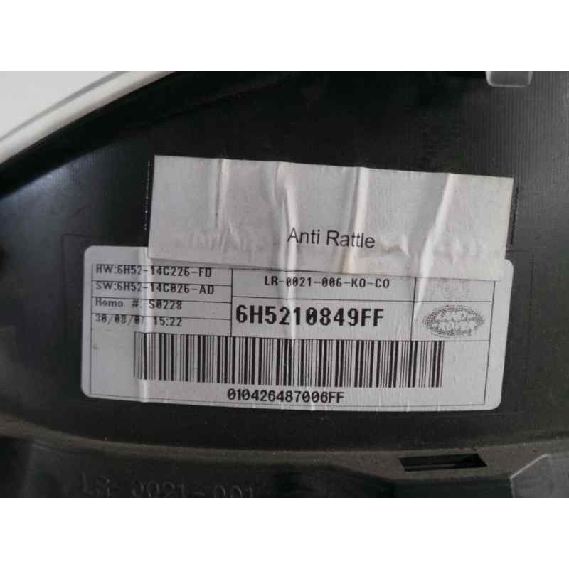Recambio de cuadro instrumentos para land rover freelander (lr2) 2.2 td4 cat referencia OEM IAM 6H5210849FF-010426487006FF  