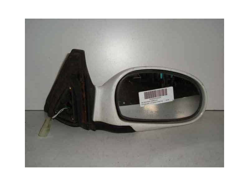 Recambio de retrovisor derecho para kia shuma 1.5 comfort 5 berlina referencia OEM IAM  ELECTRICO BLANCO