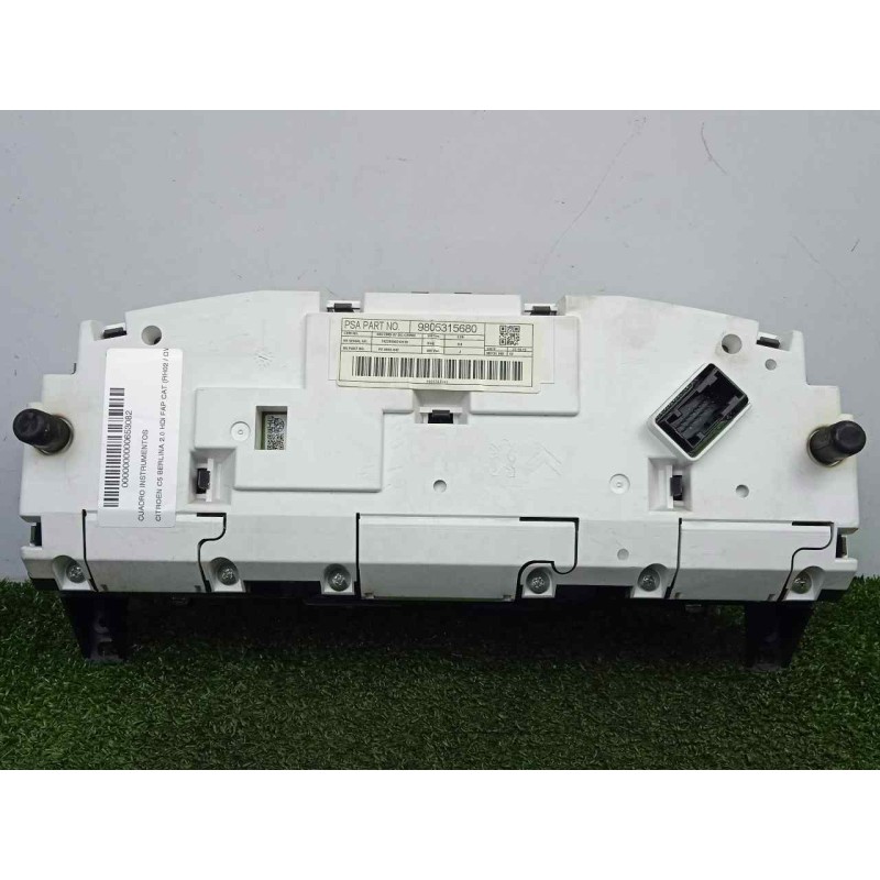 Recambio de cuadro instrumentos para citroën c5 berlina 2.0 hdi fap cat (rh02 / dw10cted4) referencia OEM IAM 9805315680 1.CONEC