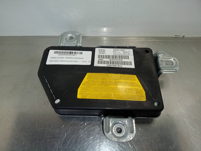 Recambio de airbag lateral trasero izquierdo para bmw serie 3 berlina (e46) 325xi referencia OEM IAM 30339887A-40703723702D  