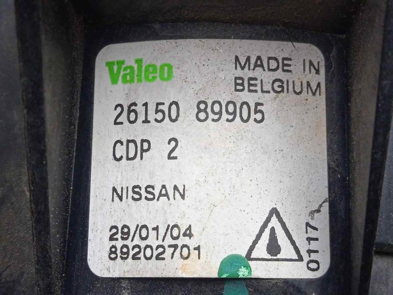 Recambio de faro antiniebla derecho para nissan primera berlina (p12) 1.6 cat referencia OEM IAM   