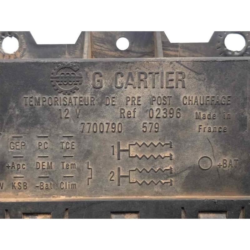 Recambio de caja precalentamiento para renault espace (j63) 2.1 turbodiesel referencia OEM IAM 7700790579  