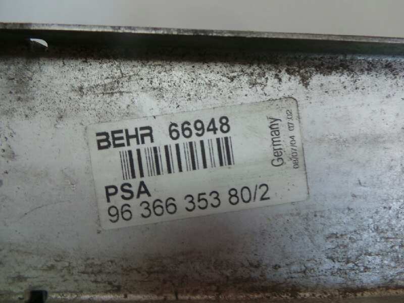 Recambio de intercooler para citroën xsara berlina 2.0 hdi referencia OEM IAM 96366353802  