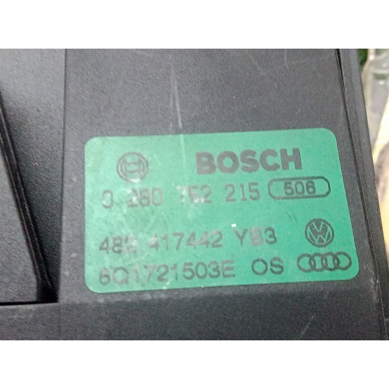 Recambio de pedal acelerador para seat ibiza (6l1) 1.4 16v referencia OEM IAM 0280752215-482417442YB3-6Q1721503EOS  