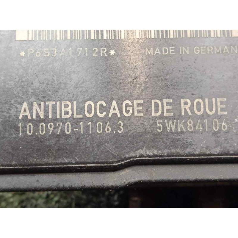 Recambio de abs para citroën c3 1.4 hdi referencia OEM IAM 10097011063-5WK84106-10020700014-9641965380 ATE 