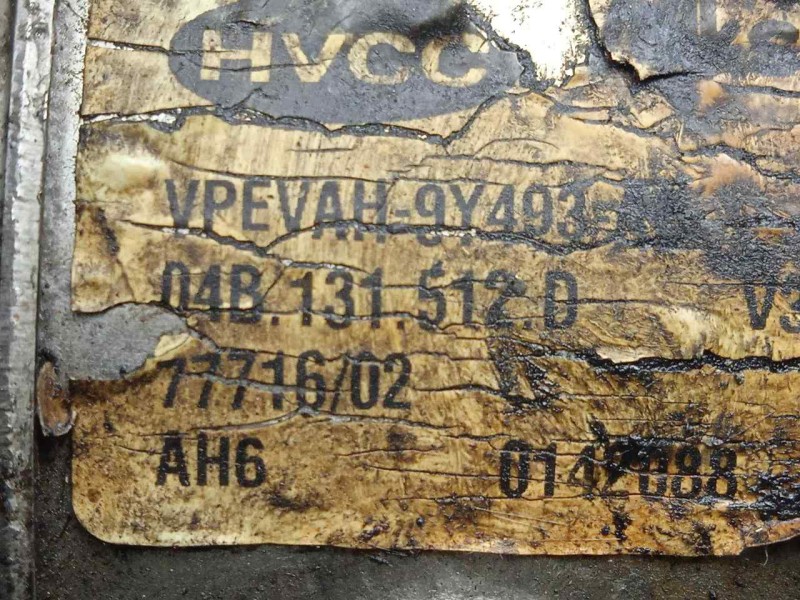 Recambio de enfriador gases egr para skoda fabia combi 1.4 tdi dpf referencia OEM IAM 04B131512D  