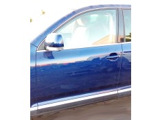 Recambio de puerta delantera izquierda para volkswagen touareg (7la) 2.5 tdi referencia OEM IAM   AZUL