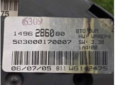 Recambio de cuadro instrumentos para peugeot 807 2.2 hdi fap cat (4hw) referencia OEM IAM 1496286080   2