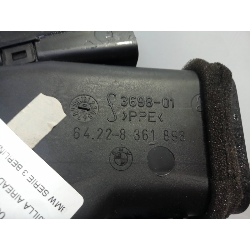 Recambio de rejilla aireadora para bmw serie 3 berlina (e46) 325xi referencia OEM IAM 64228361898  