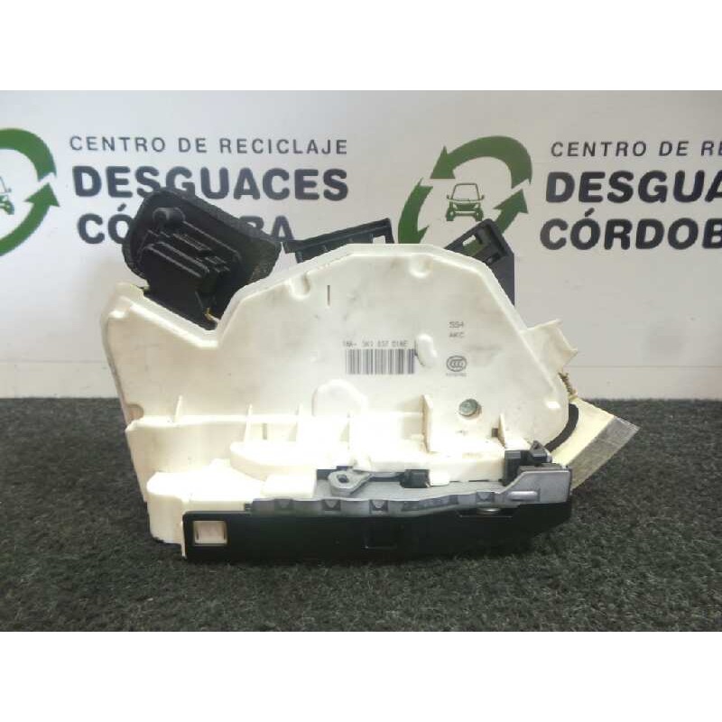 Recambio de cerradura puerta delantera derecha para volkswagen polo (6c1) 1.2 tsi referencia OEM IAM 5K1837016E  7 PINES