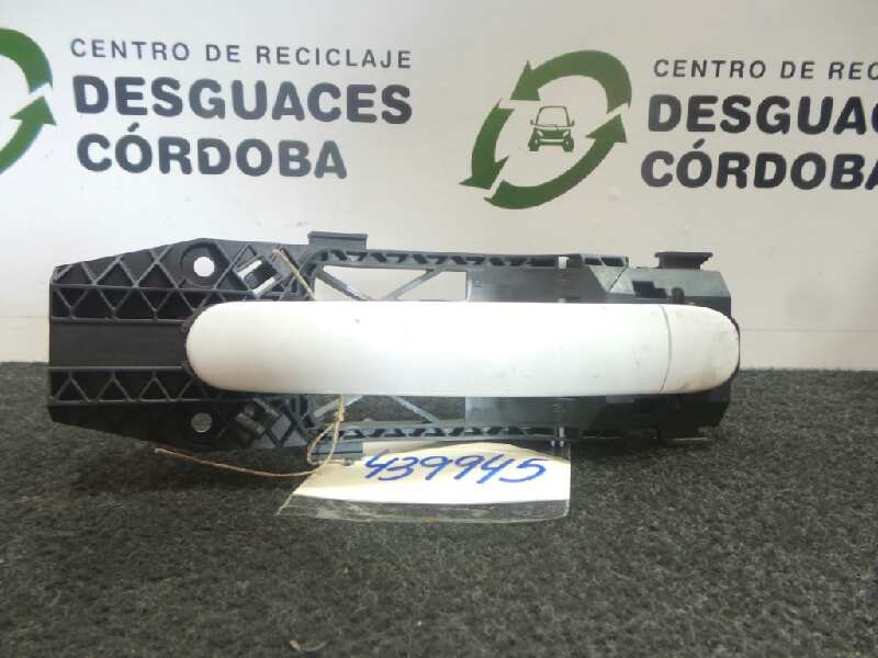 Recambio de maneta exterior delantera derecha para volkswagen polo (6c1) 1.2 tsi referencia OEM IAM 5N0839885H  BLANCO