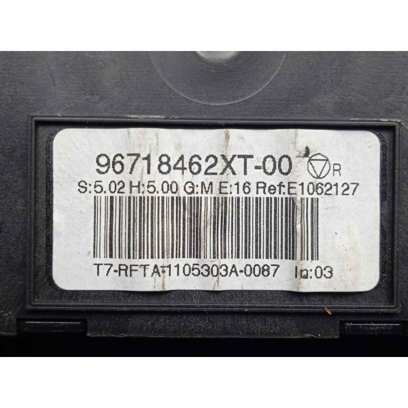 Recambio de mando climatizador para peugeot 308 sw referencia OEM IAM 96718462XT-96718462XT00  