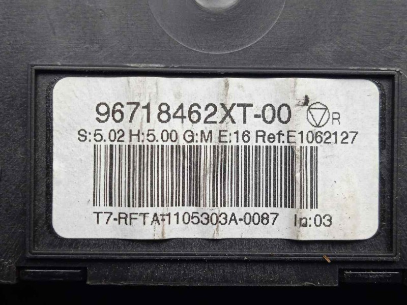Recambio de mando climatizador para peugeot 308 sw referencia OEM IAM 96718462XT-96718462XT00  