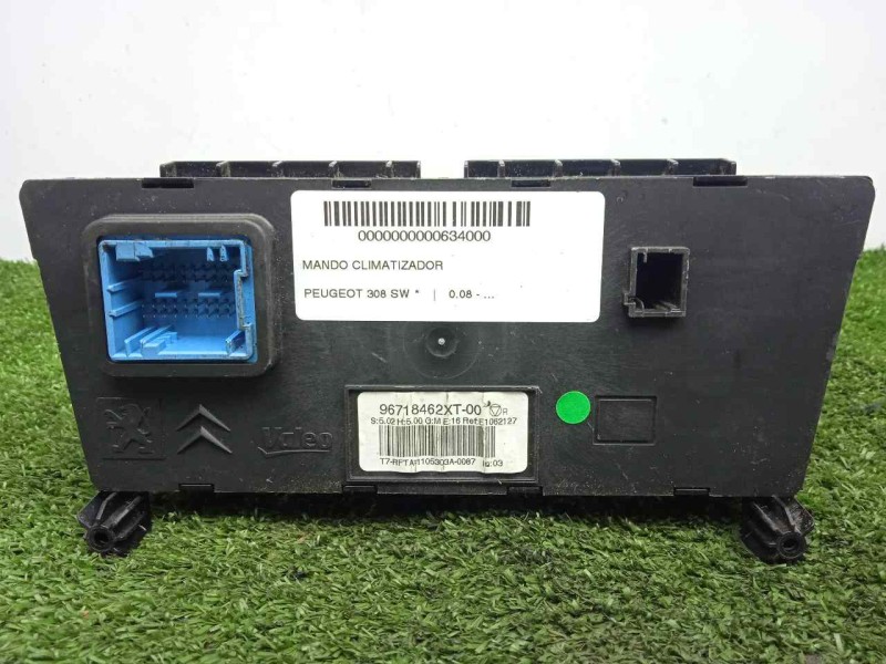 Recambio de mando climatizador para peugeot 308 sw referencia OEM IAM 96718462XT-96718462XT00  