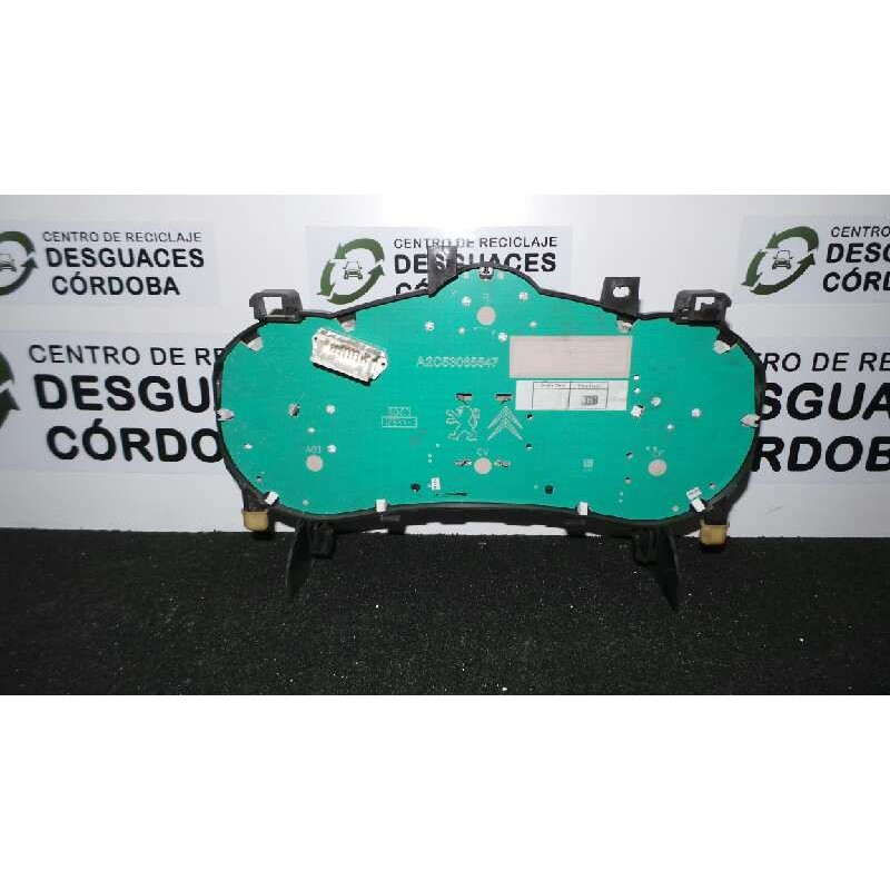 Recambio de cuadro instrumentos para peugeot 207 sw 1.4 16v vti referencia OEM IAM 9662903780-A2C53190330  